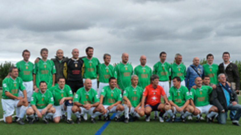Imatge d'arxiu de l'equip de veterans de la UE la Jonquera de l'any 2010
