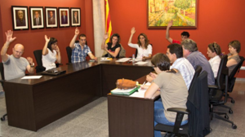 CIU i PP voten el pressupost de 2012 en el Ple del 31 de maig