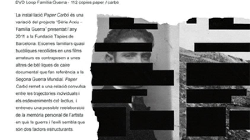 Paper Carbó. Sèrie Arxiu – Família Guerra de Pere Noguera