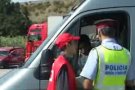Denuncien 29 conductors el primer dia del 'Pas de l'Estret' i en vuit casos duien excés de càrrega