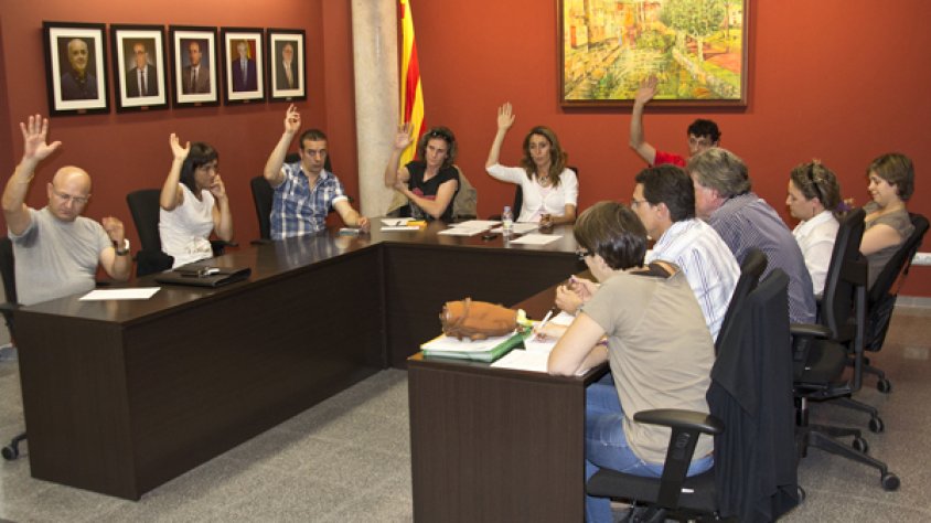 El Ple del consistori jonquerenc és actualment d'11 regidors