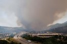 Primera galeria de fotos de l'incendi des de dins la Jonquera