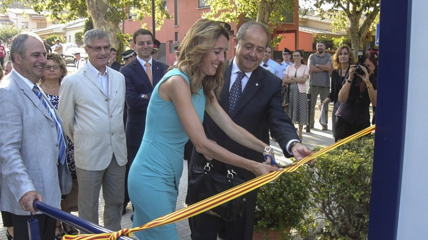 Inauguració de l'oficina de Mossos d'Esquedra a la Jonquera aquest matí