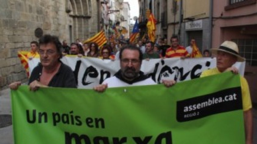 Marxa dinàmica pels carrers de la Jonquera