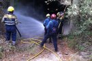 Ensurt amb un petit incendi, ja apagat, a la Jonquera