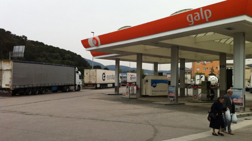 Gasolinera a la Jonquera