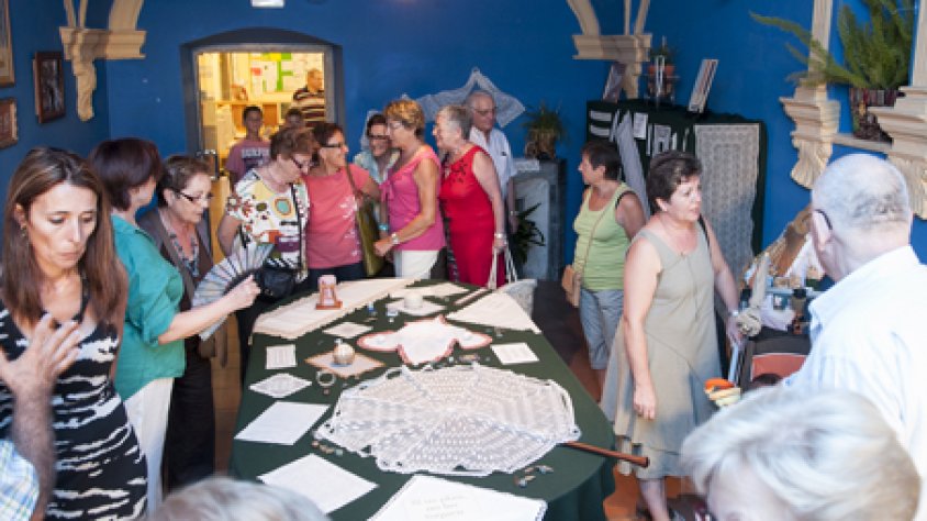 Exposicions a Can Laporta, acte d'inauguració de la Festa Major 2012