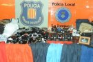La policia ha efectuat 179 comissos de material a la Jonquera durant el 2012