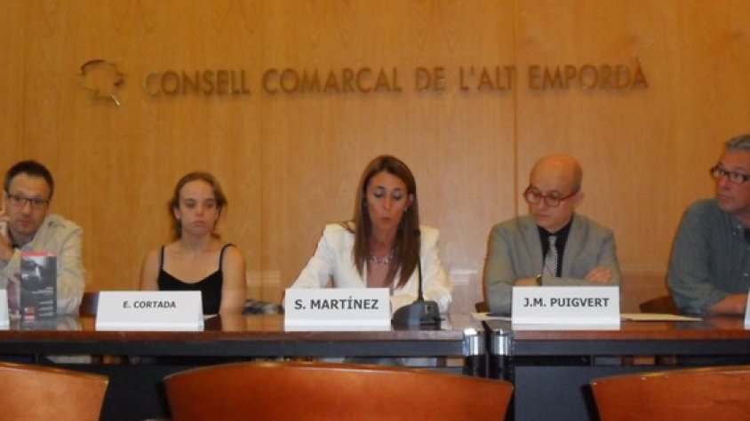 La presentació la van fer ahir Jordi Font, Elisabet Cortada, Sònia Martínez, Joaquim M. Puigvert i Jörg Zimmer.