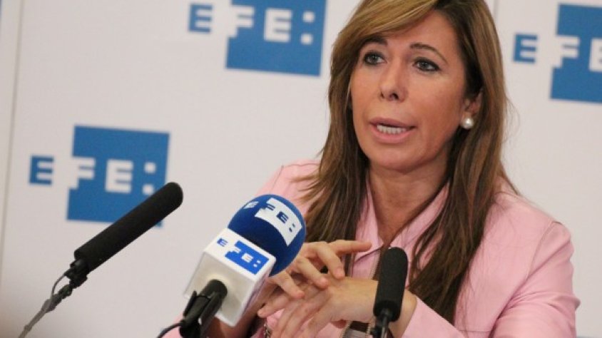La candidata del PP a les eleccions del 25-N, Alícia Sànchez-Camacho