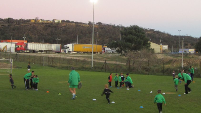 Imatge d'arxiu futbol base de la UE la Jonquera