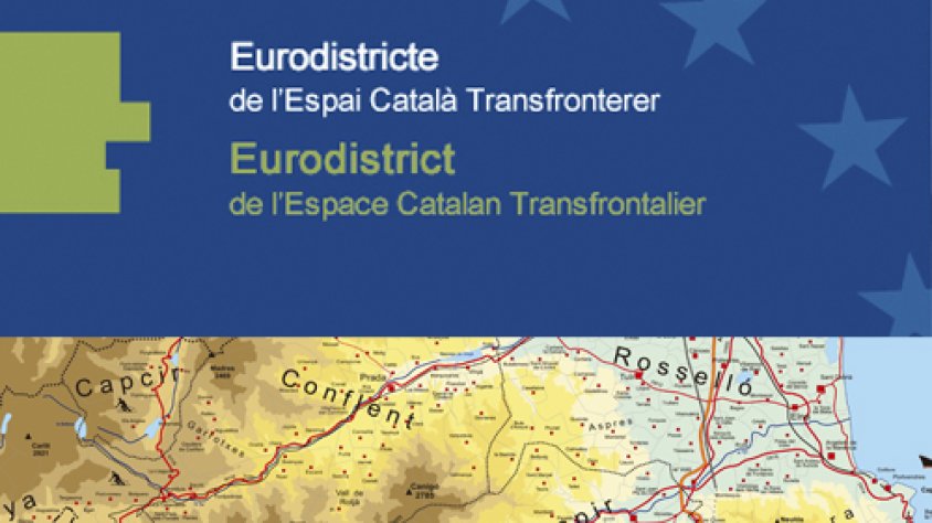 Captura de pantalla del web de l'Eurodistricte