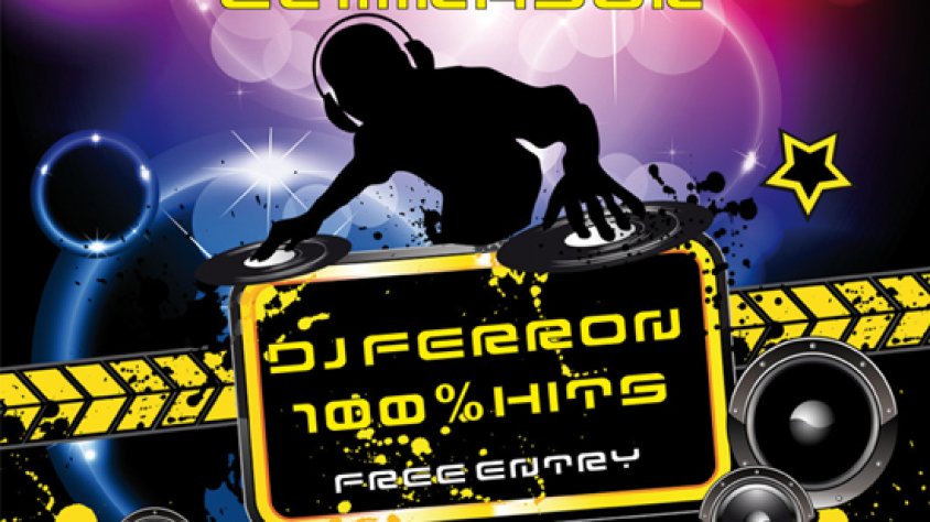Cartell de la festa jove d'aquest divendres 23 de novembre
