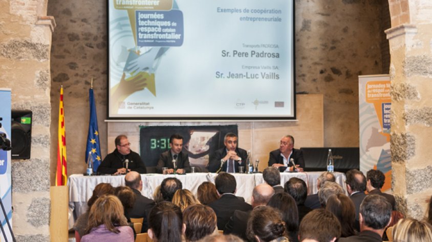 Un moment del debat empresarial