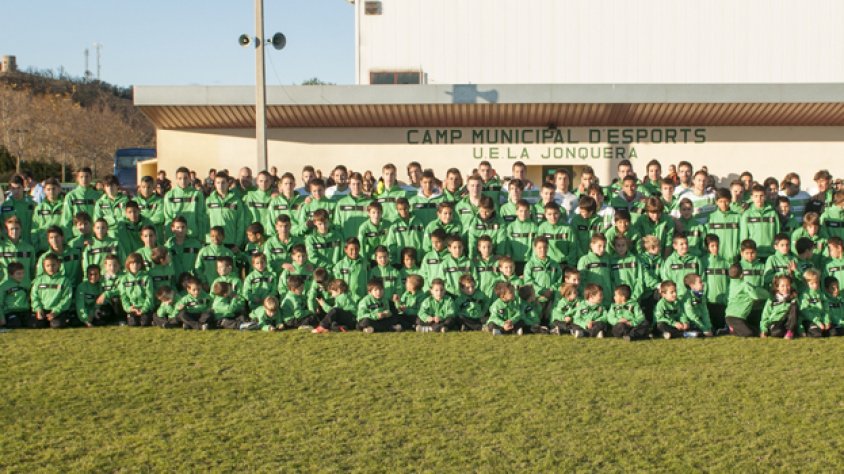 Presentació oficial del Futbol Base de la UE la Jonquera