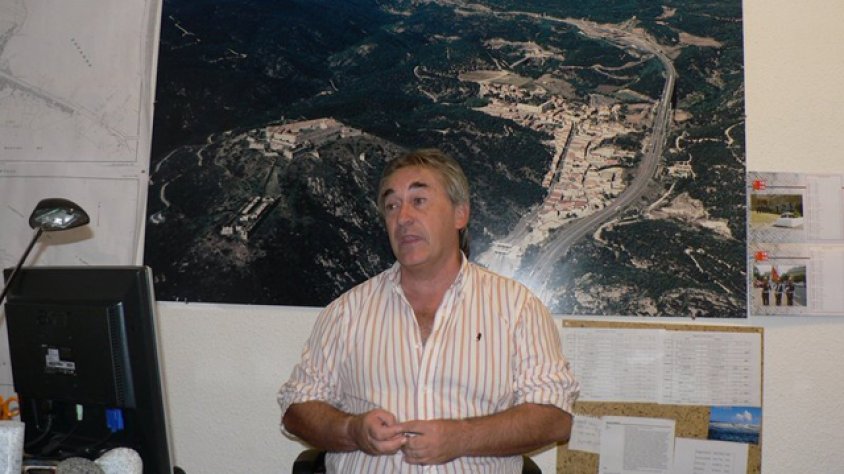 Jean Claude Picas, alcalde d'El Pertús.