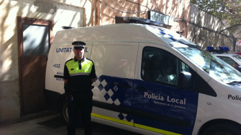 Raimond Herrera, policia local de la Jonquera