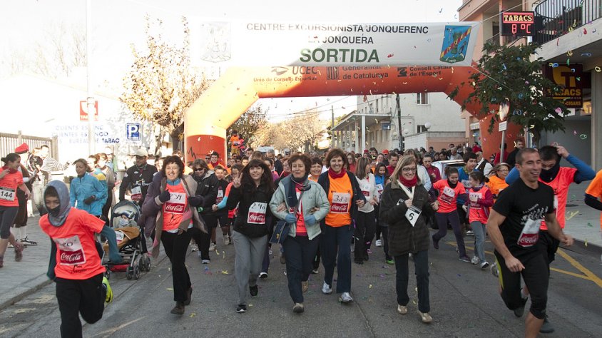 Cursa de la Dona en la seva primera edició de 2011