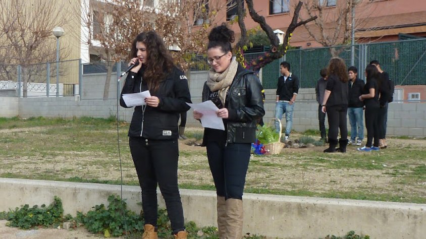 Activitats a l'IES Jonquera el 21 de desembre de 2012