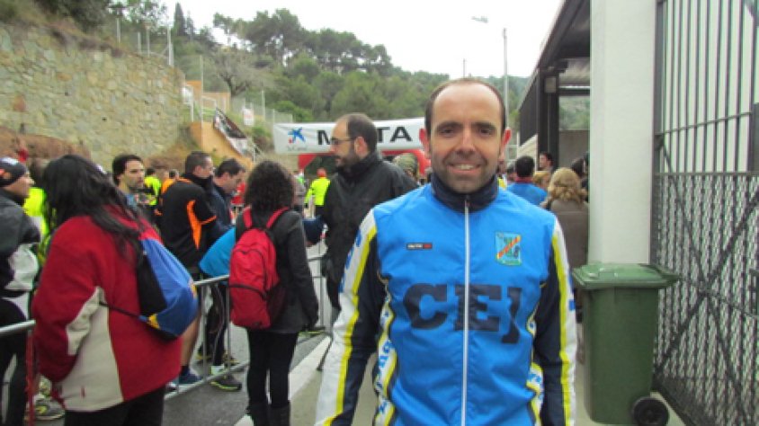 Jose Manuel garrote, a la Cursa "Sant Miquel Xperience"