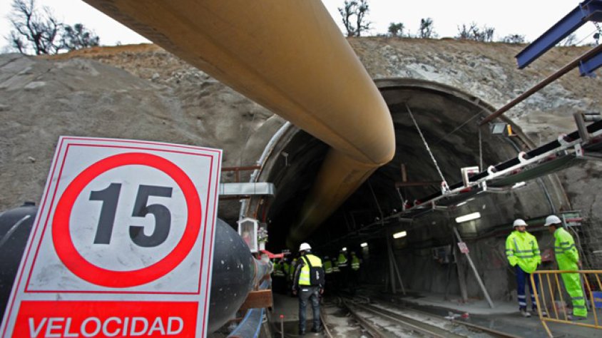 L'entrada al túnel de la MAT, a la Jonquera