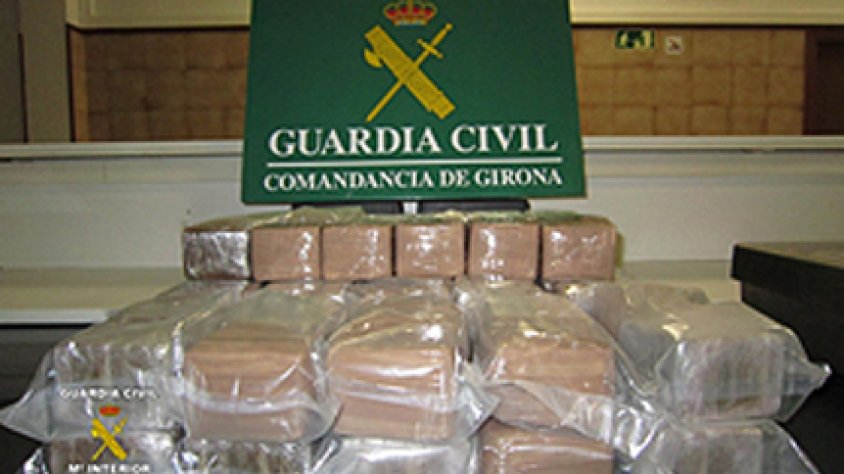 Els 47 quilos de haixix intervinguts