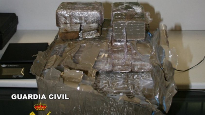 La droga que va comissar la Guàrdia Civil divendres a la Jonquera