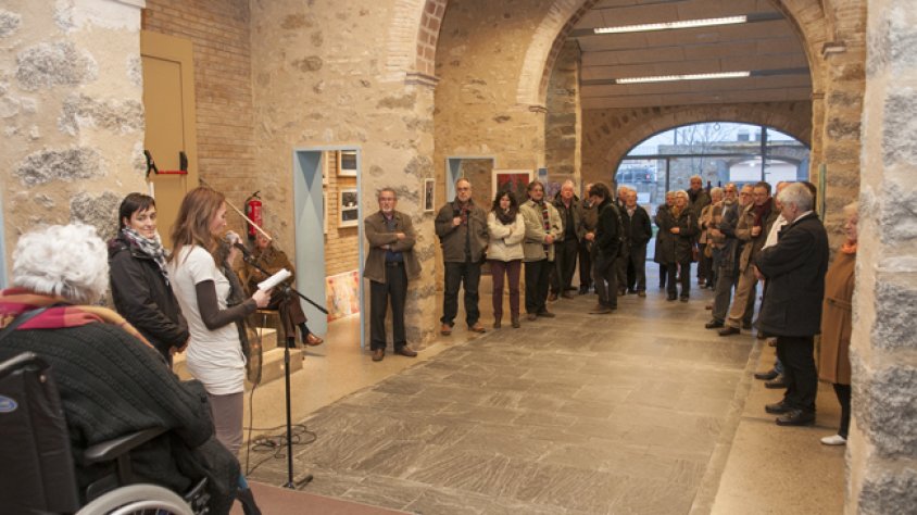 Inauguració de l'exposició de Teresa Rebull el divendres 1 de març