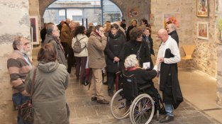 Inauguració de l'exposició de Teresa Rebull el divendres 1 de març