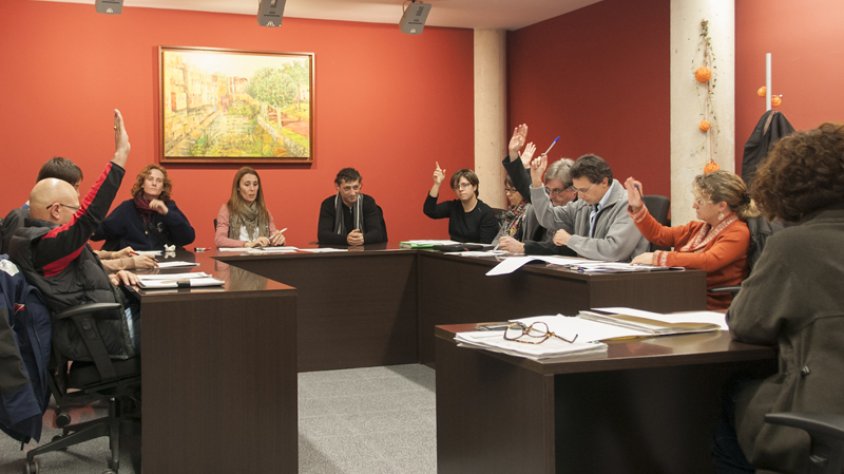 ERC i PP voten contra el pressupost en el Ple de desembre de 2012