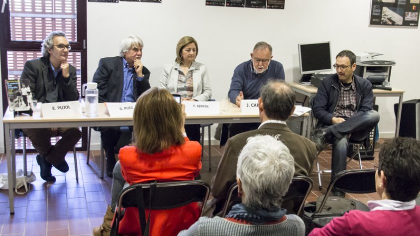 Acte de presentació del llibre al MUME aquest passat dissabte