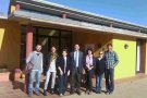 El director general de joventut visita la casa de colònies de Canadal, reoberta després de l'incendi del juliol