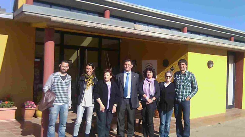 De visita a la casa de colònies de Canadal
