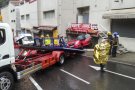 Accident al carrer Dr. Subirós d'El Portús jonquerenc