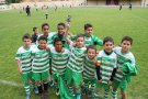 Els benjamins de la UE la Jonquera, campions al torneig Castelló-Esplais