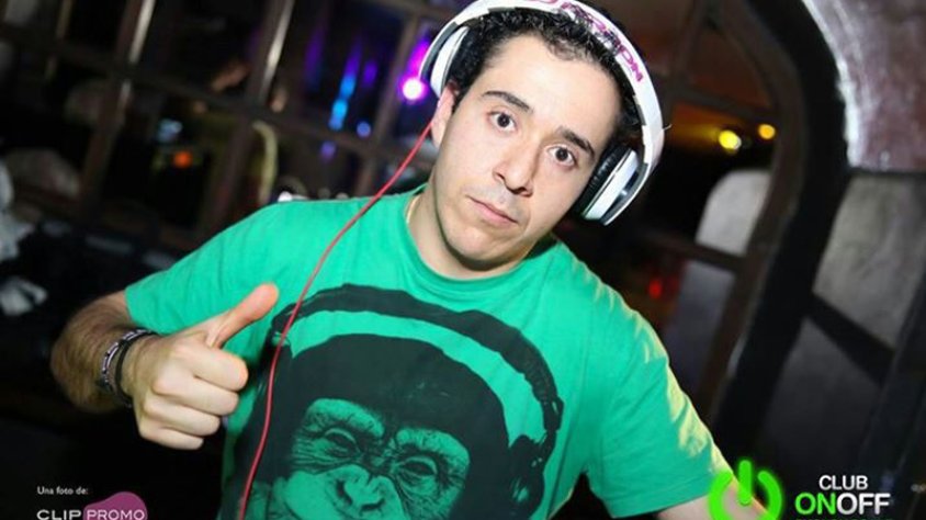 Enrique Ferron, DJ a la Small Room de l'On-OFF