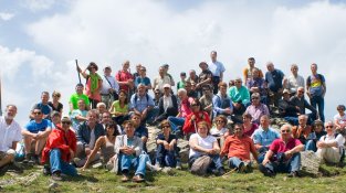 Trobada de la revisió de les mugues a la carena divisòria de l'Albera
