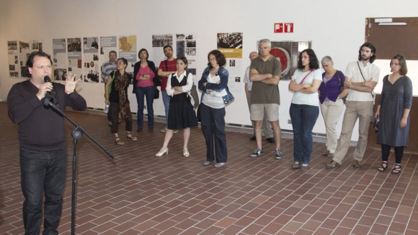 Inauguració de l’exposició, el passat dissabte 22 de juny © Josep Ribas - Falgués Fotografia