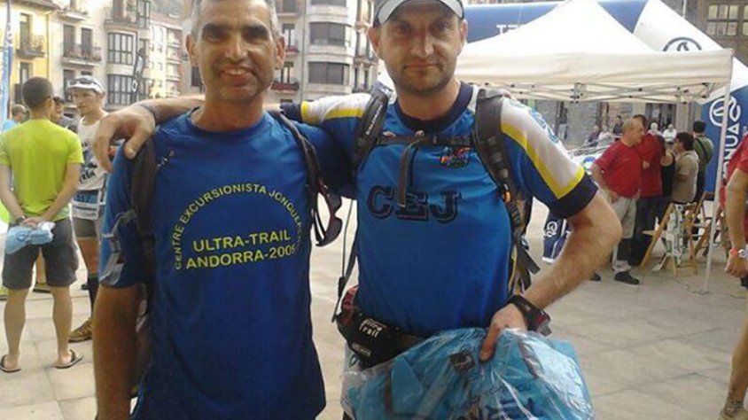 A l'esquerra Josep Penalava i a la dreta Jordi Picornell