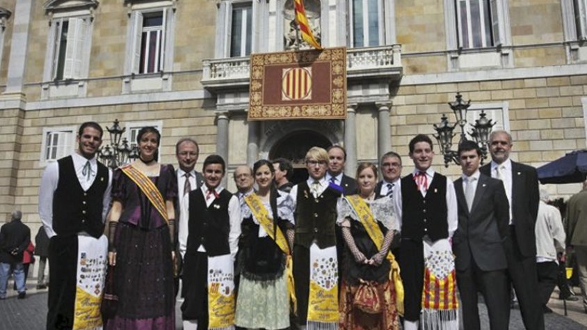 Audiència amb la Pubilla i l'Hereu de Catalunya 2011