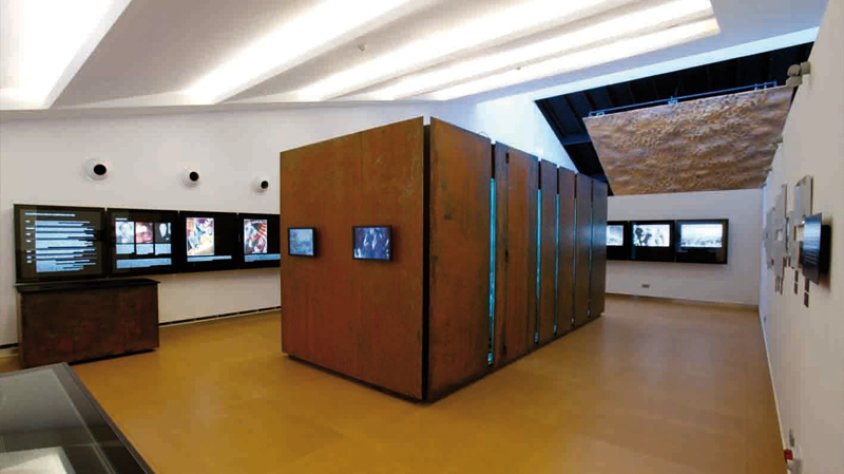 Una de les sales interiors del MUME