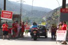 Manifestació antiretallades al Portús