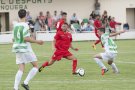 Partit amistós de pretemporada entre la UE la Jonquera i l'Olot