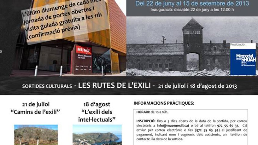 Sortides Culturals Mume - 18 d'agost L'exili dels intel·lectuals