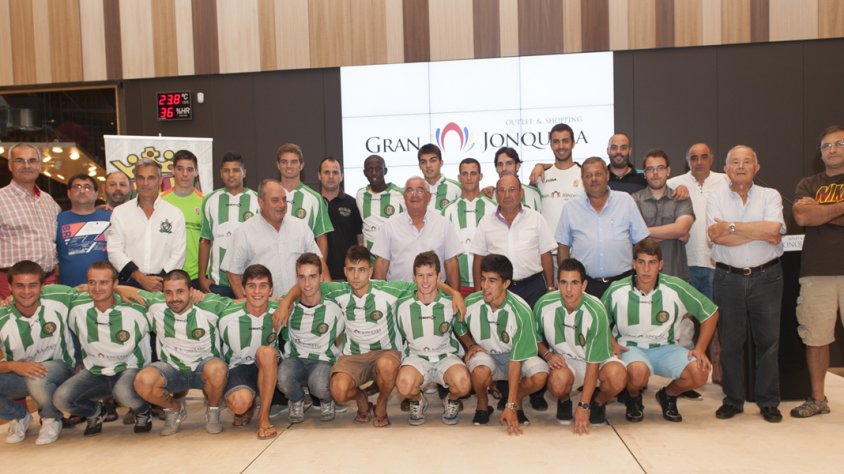 Presentació oficial de la UE la Jonquera temporada 2013-14