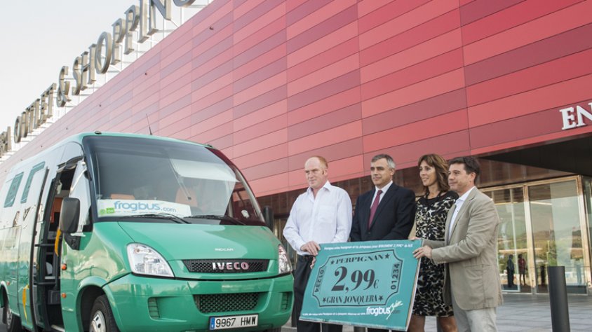 Inauguració oficila de la nova línia de bus