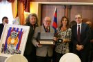 La penya Amics del Barça de la Jonquera va celebrar diumenge la festa del 35è aniversari