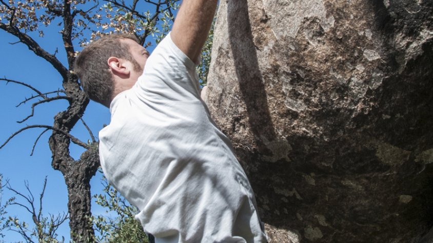 Exhibició en escalada al Roc de Miradones el diumenge 6 d'octubre