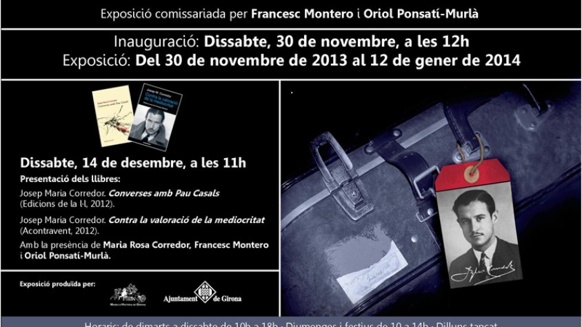 Cartell programa de l'esdeveniment d'aquest dissabte al MUME