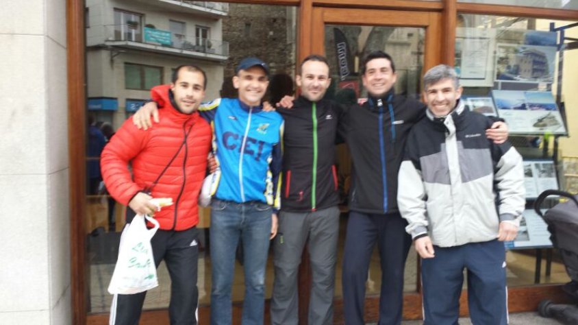 Els corredors del CEJ a Llançà
